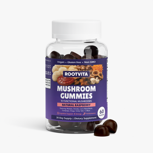 Rootvita Shiitake Mushroom Extract Complex Gummies